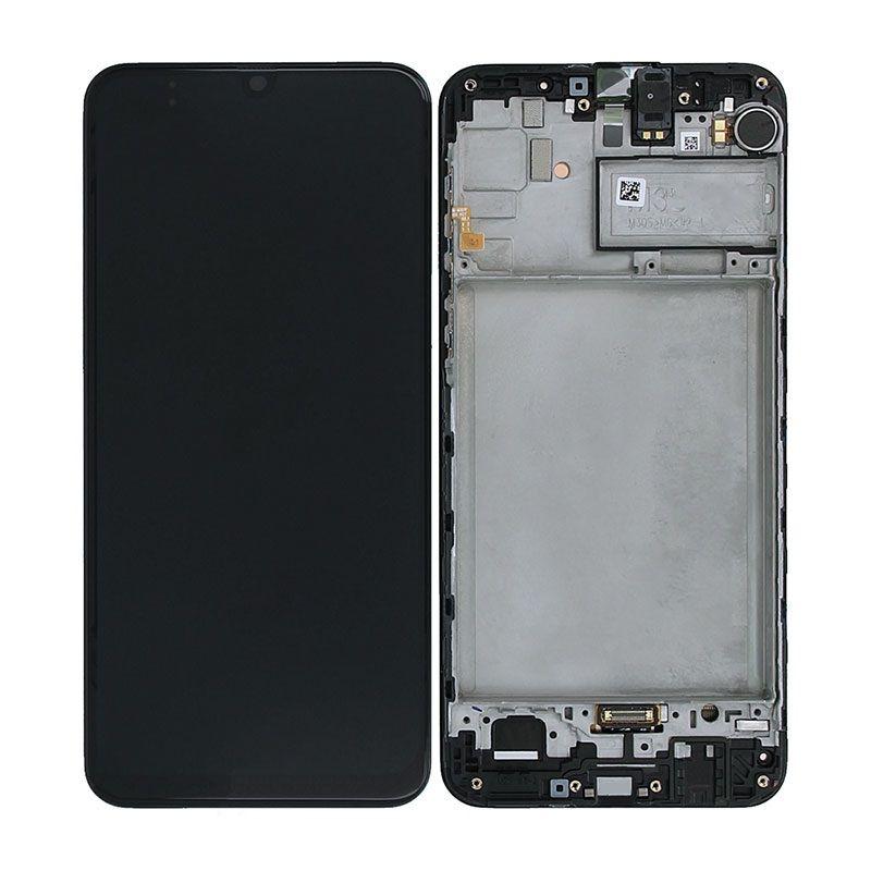 Oryginalny Wyświetlacz LCD + Ekran dotykowy Samsung SM-M215 Galaxy M21 - czarny