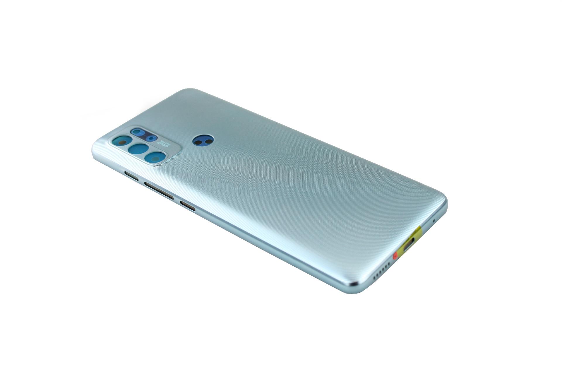 Originál kryt baterie Motorola Moto G60s XT2133 stříbrný