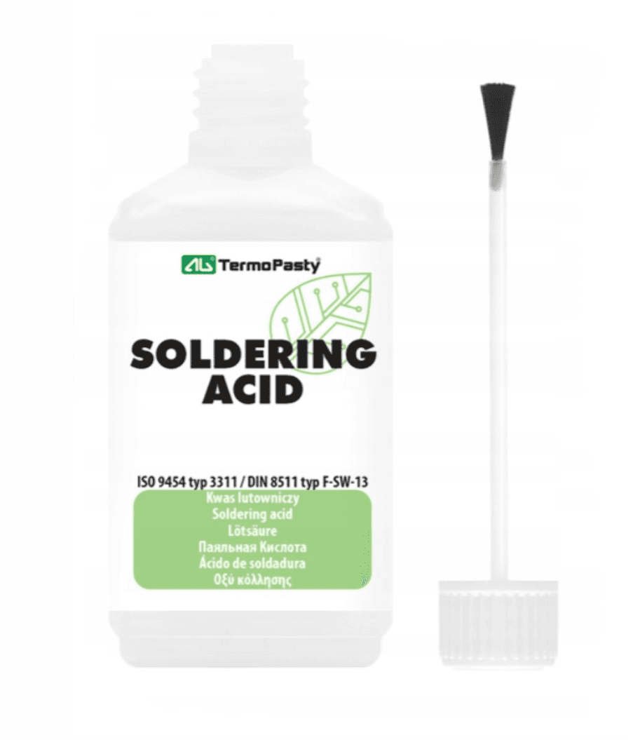 Soldering acid AG / flux with brush - 50ml