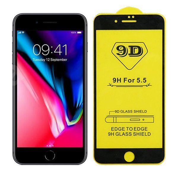 Screen tempered glass 9D iPhone 6 /   iPhone 7  /  iPhone 8 / SE 2020 black