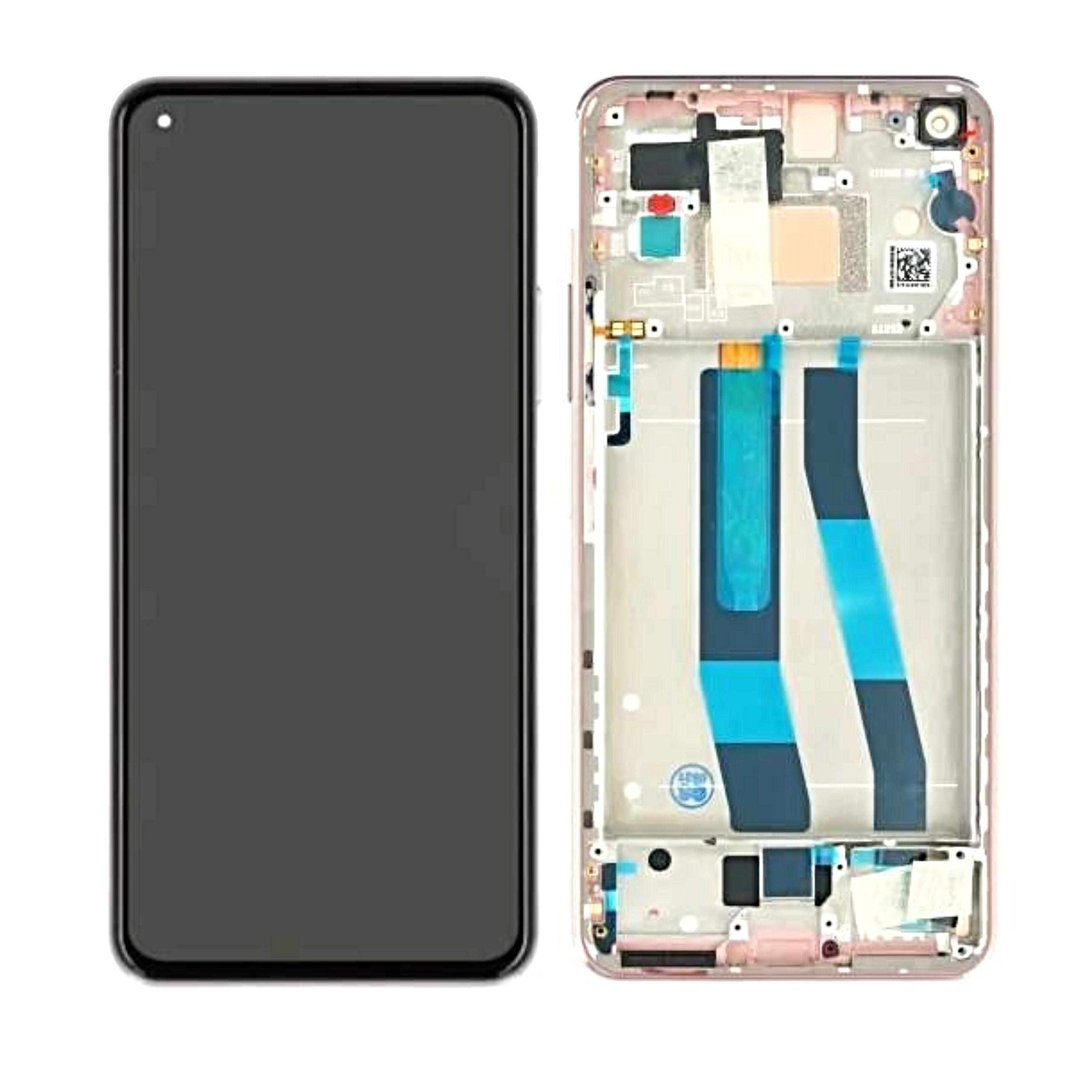 Originál LCD + Dotyková vrstva Xiaomi Mi 11 Lite 5G NE růžová