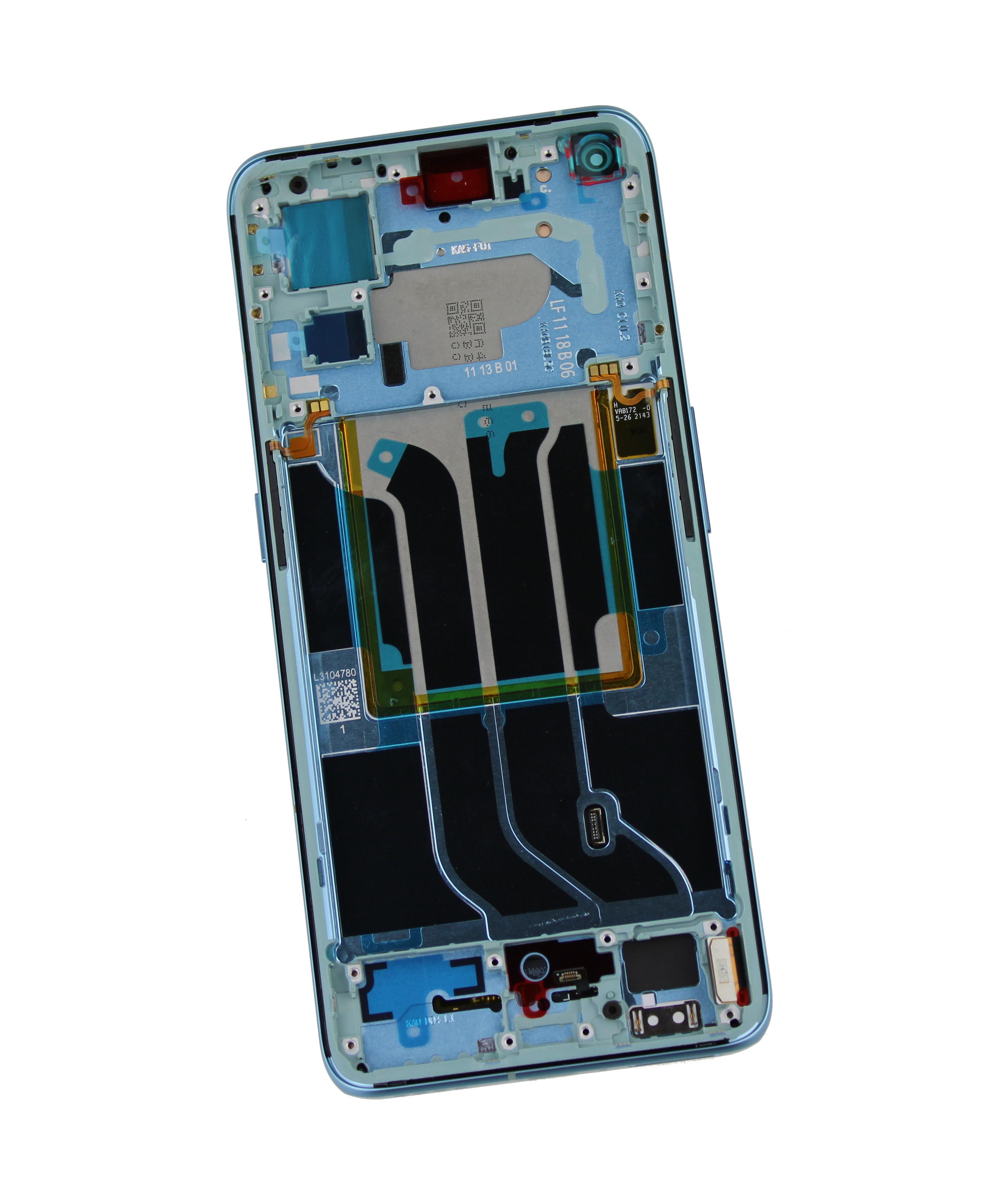 Oryginalny Wyświetlacz LCD + Ekran dotykowy Realme GT2 PRO ( RMX3300, RMX3301) - Niebieski