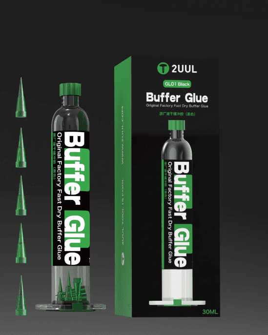 Klej montażowy 2UUL Buffer Glue ( do ekranów, ramek, klapek ) 30ml czarny