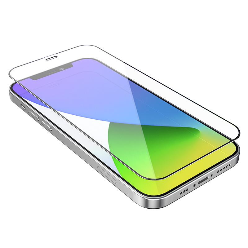 HOCO 5D Tempered Glass G9 iPhone 12 / 12 Pro 25 pcs Black