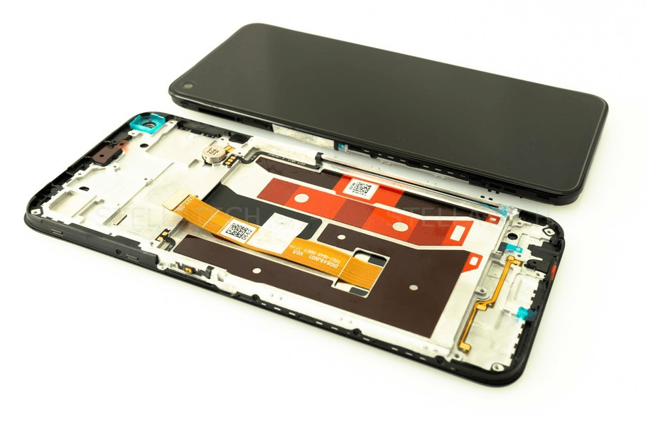 LCD + Dotyková vrstva Oppo A72 5G PDYM20 - A73 5G CPH2161 černá s rámečkem