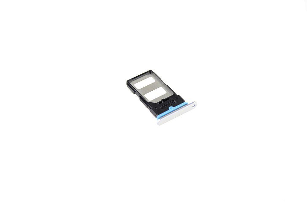Držák / Slot SIM a SD karty Xiaomi Mi 10T - Mi 10T Pro modrý