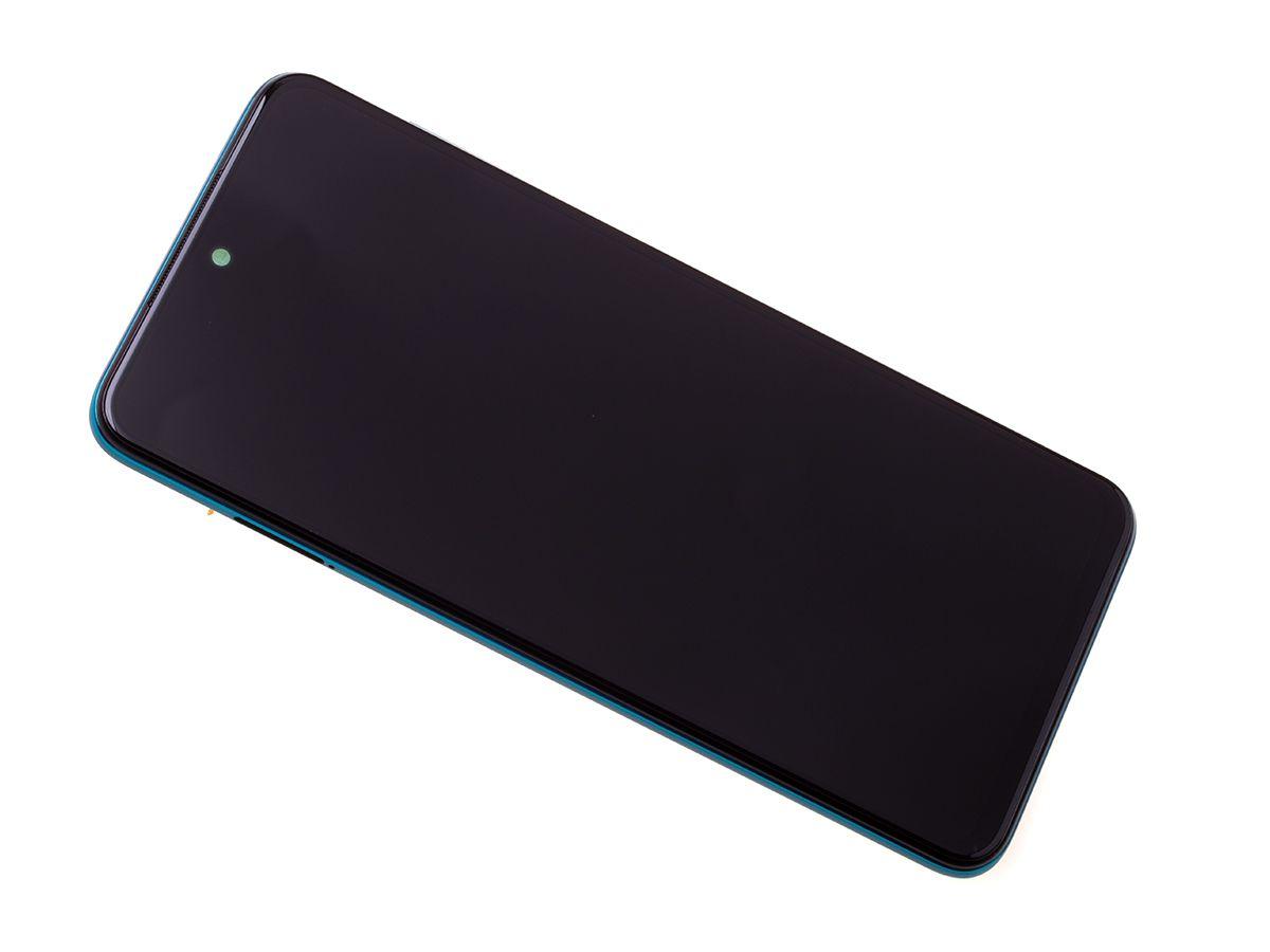 Original lcd + touch screen Xiaomi Redmi Note 9S - blue