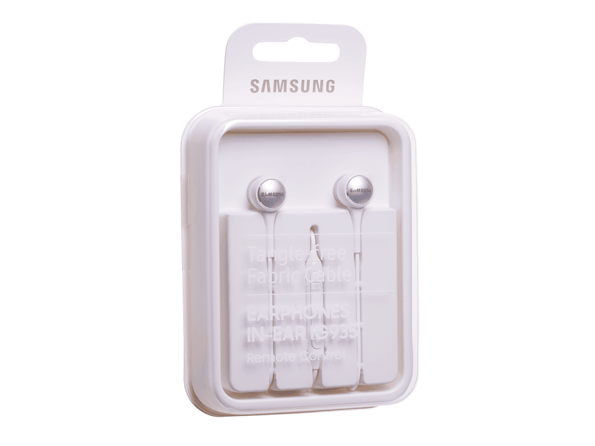 Originál sluchátka Samsung Stereo headset in-ear EO-IG935BWEGWW bílá