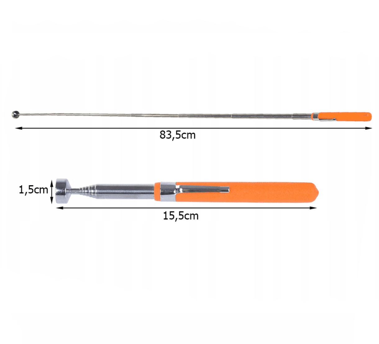 Folding magnetic gripper