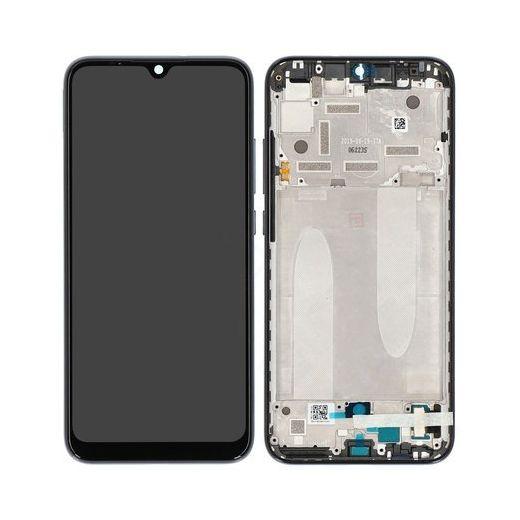 Original Front cover with touch screen and LCD display Xiaomi Mi A3 - black
