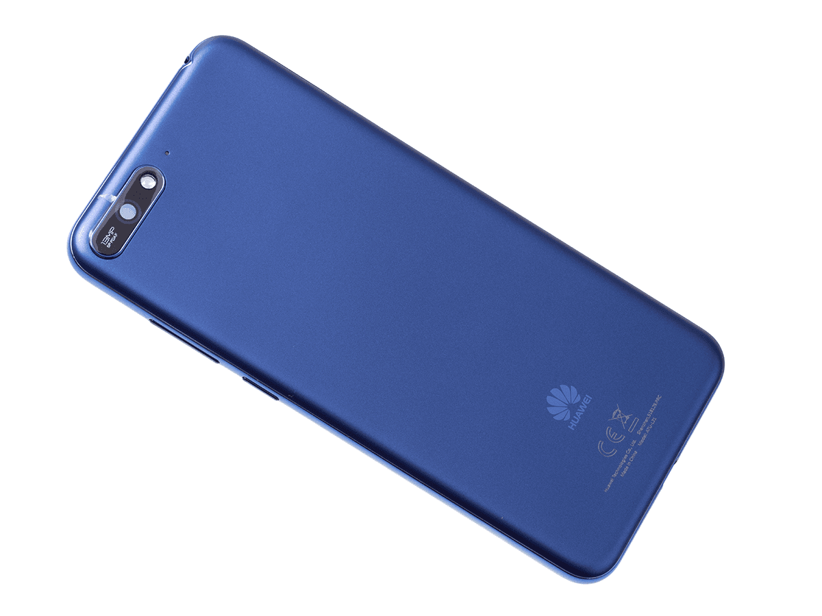 links kiem Verdienen Original Battery cover Huawei Y6 2018 - blue