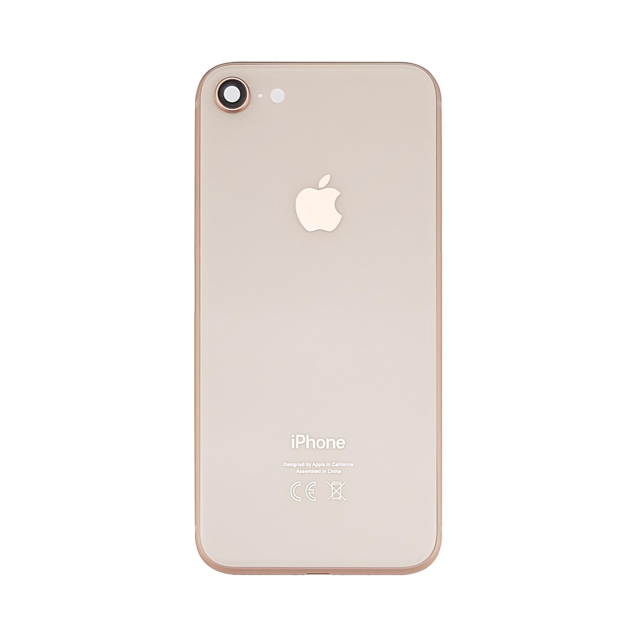 Originál Korpus středový díl iPhone 8 růžovo-zlatý Grade A demontovaný díl