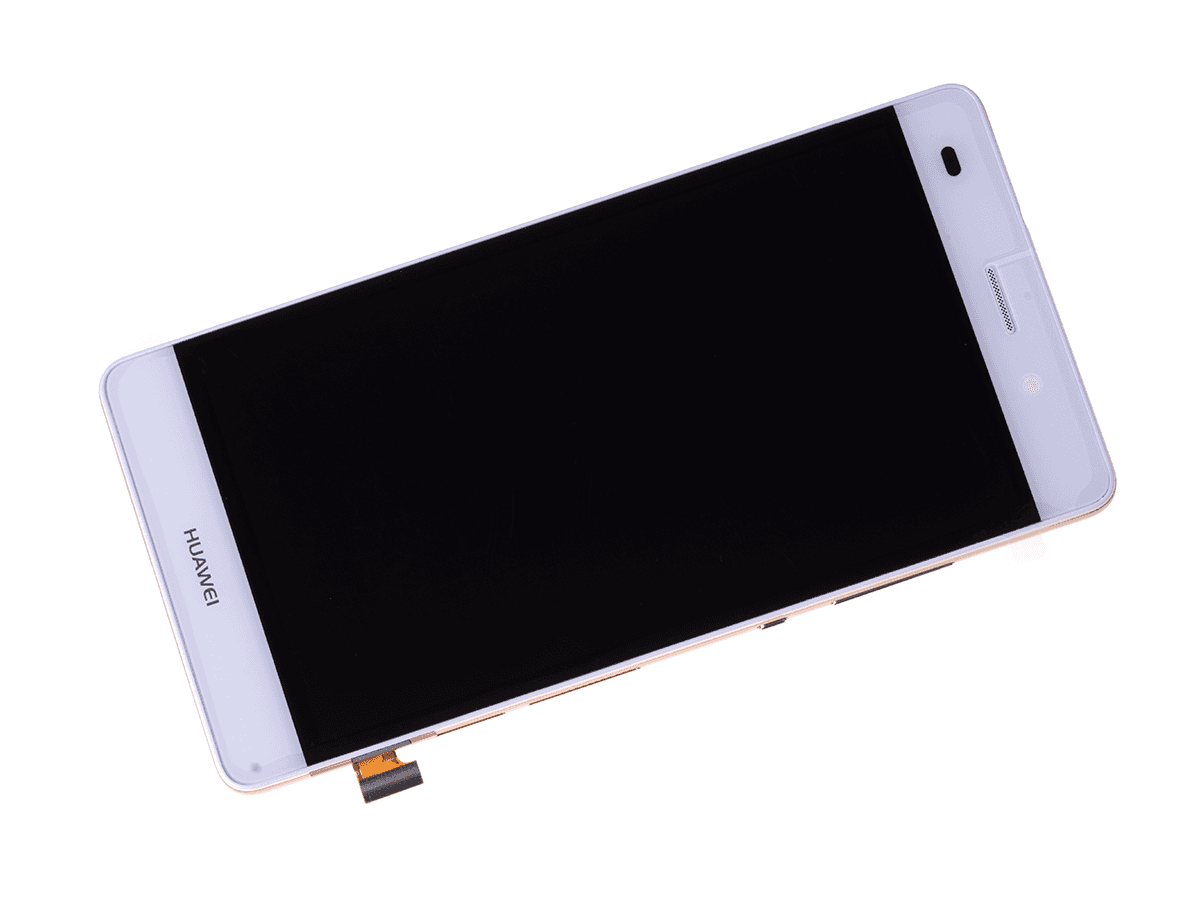 Zeestraat koffie lelijk Front cover with touch screen and LCD display Huawei P8 Lite - white ( original)