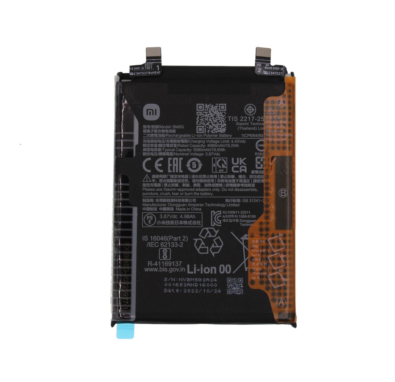 Originál baterie BM5G Xiaomi Poco X4 GT