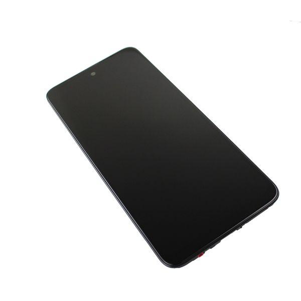 Originál LCD + Dotyková vrstva Motorola Moto E30 - Moto E40 XT-2159 černá repasovaný díl - vyměněné sklíčko
