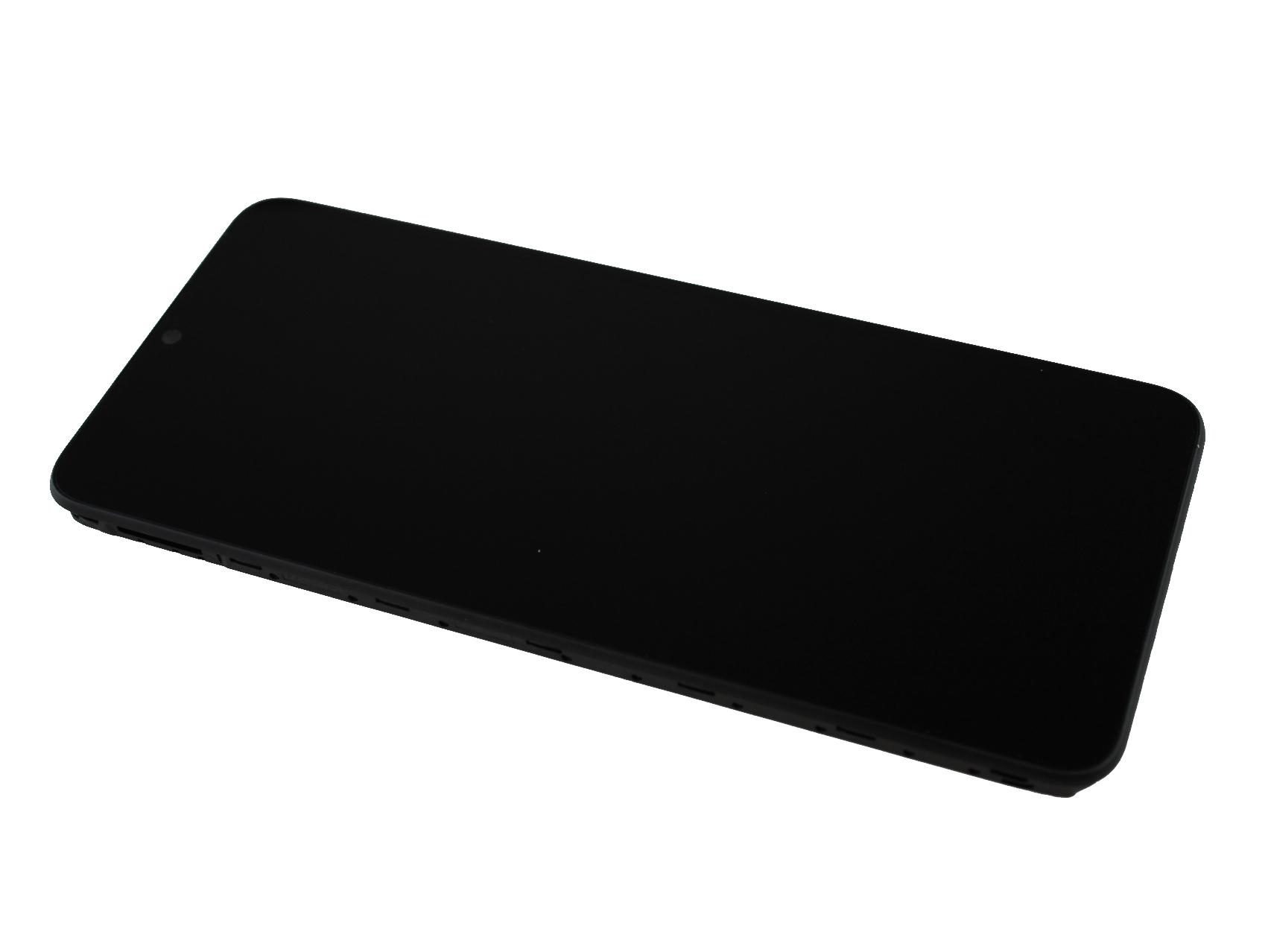 Originál LCD + Dotyková vrstva Xiaomi Redmi 12c černá repasovaný díl - vyměněné sklíčko