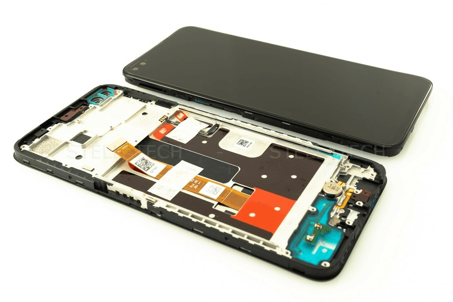 Originál LCD + Dotyková vrstva Oppo Reno 4 Z 5G CPH2065 - Oppo A92S PDKM00 černá - repasovaný díl vyměněné sklíčko