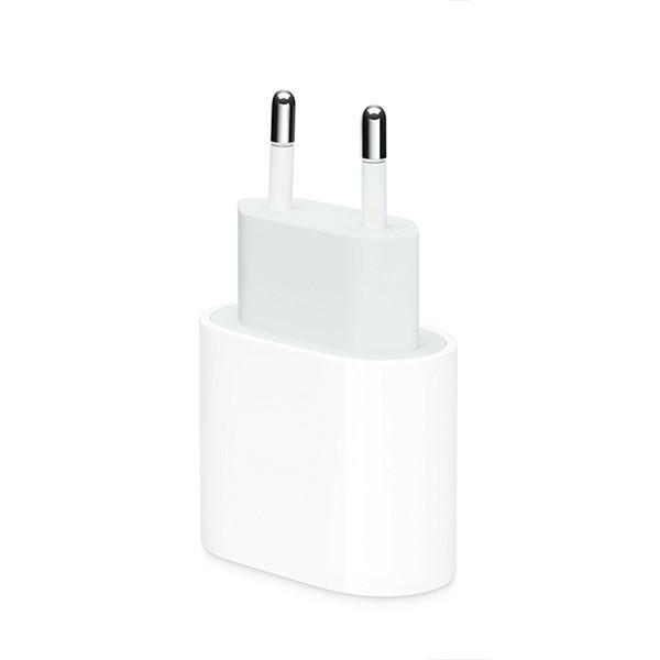 Síťová nabíječka 20W PD USB-C do iPhone bílá Bulk