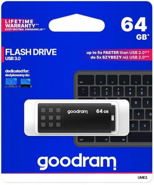 Pendrive Goodram USB 3.0 64GB černý Flasch disk
