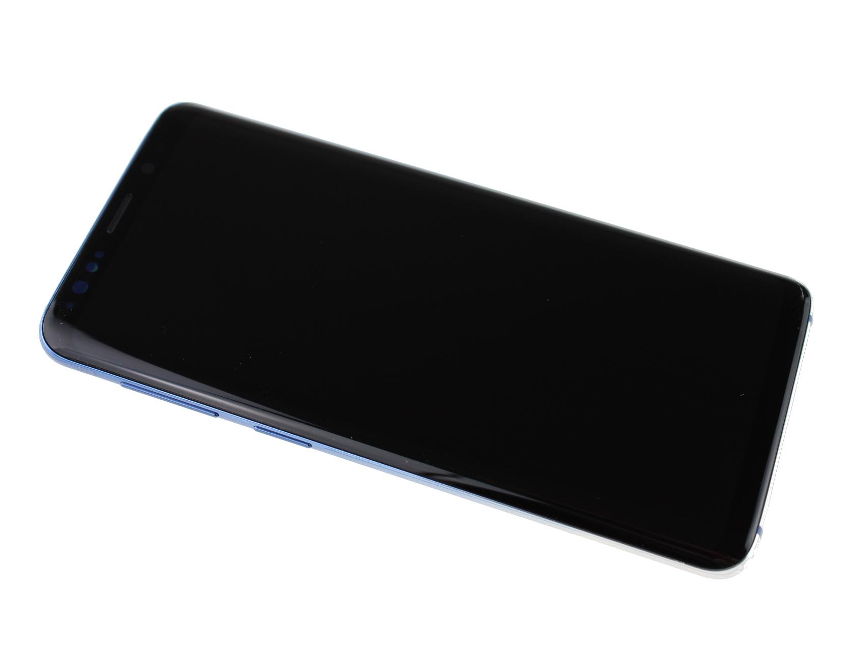Originál LCD + Dotyková vrstva Samsung Galaxy S9 SM-G960 modrá Polaris blue