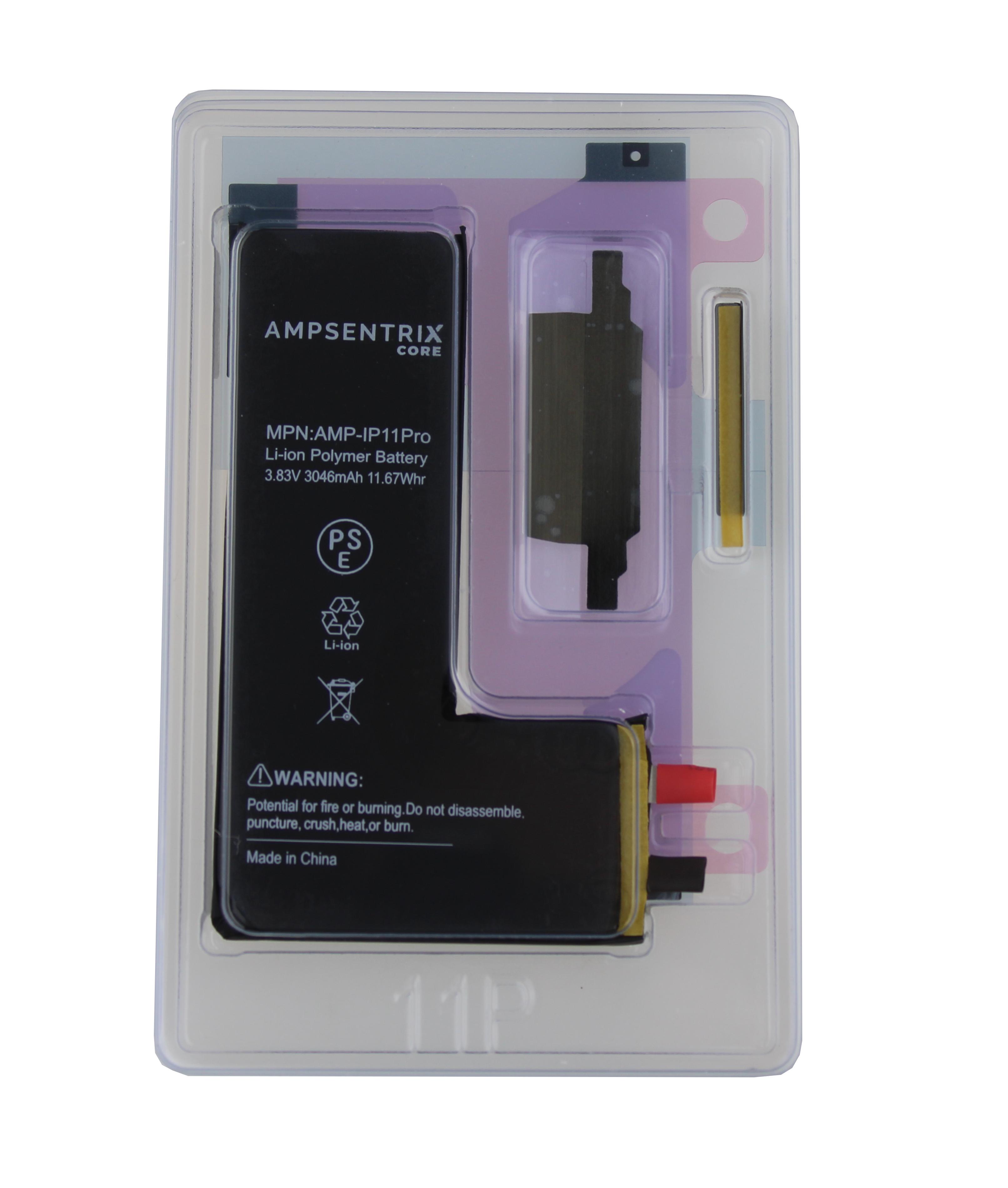 Bateria bez flexa AmpSentrix Core iPhone 11 Pro (Ogniwo) 3046 mAh