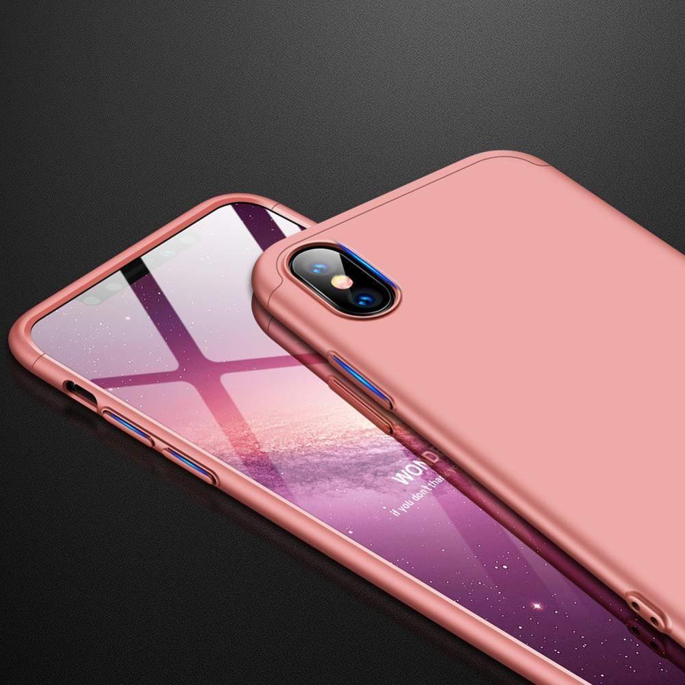 Obal iPhone 8 / 7 růžový  Apple 360°