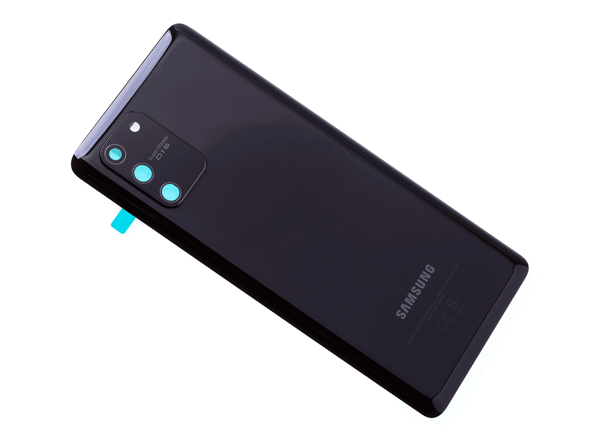 Oryginalna Klapka baterii Samsung SM-G770 Galaxy S10 Lite - czarna (Demontaż) Grade A