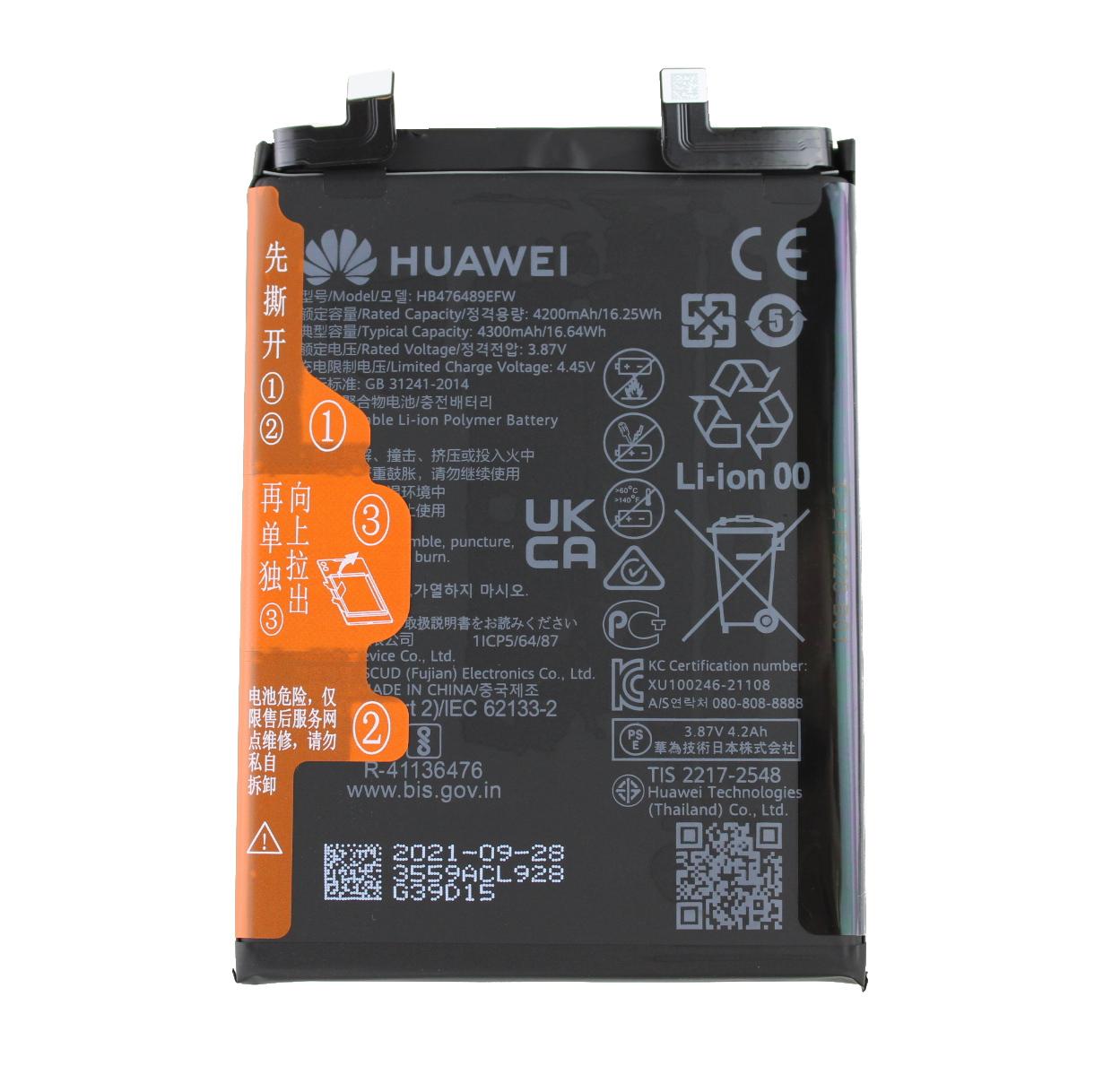 Originál baterie Huawei Nova 9, Pid 02354NUU