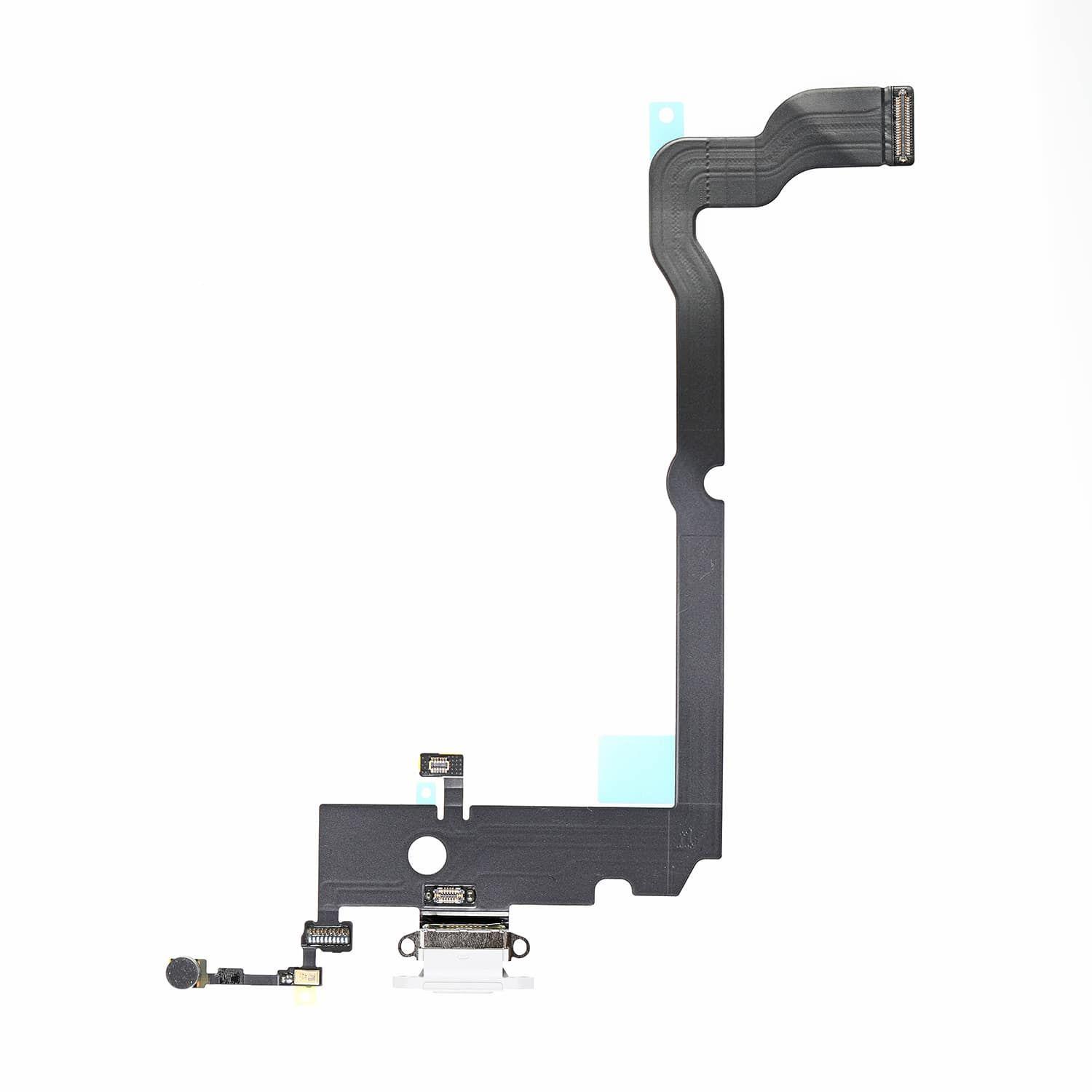 Flex s nabíjecím konektorem iPhone XS Max bílý