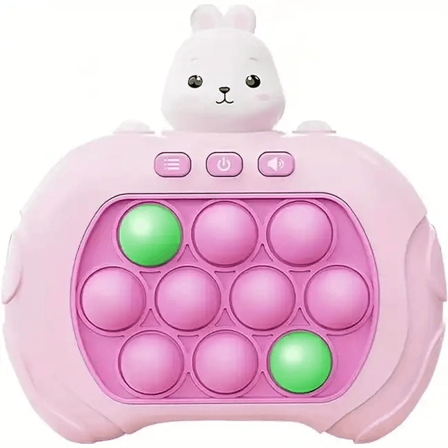 Anti-Stress Arcade Game for Children Pop It Bunny Pink