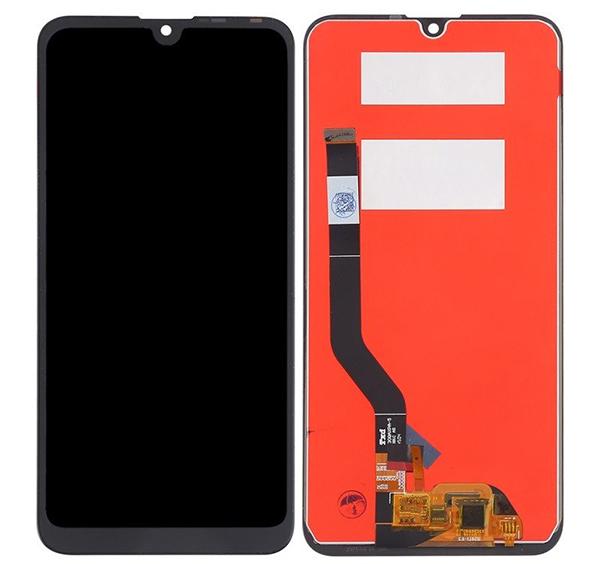 Originál LCD + Dotyková vrstva Huawei Y7 2019 DUB-L21 bez rámečku - repasovaný díl vyměněné sklíčko černé