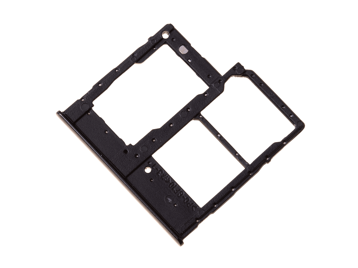 Original SIM tray card Samsung SM-A202 Galaxy A20e - black