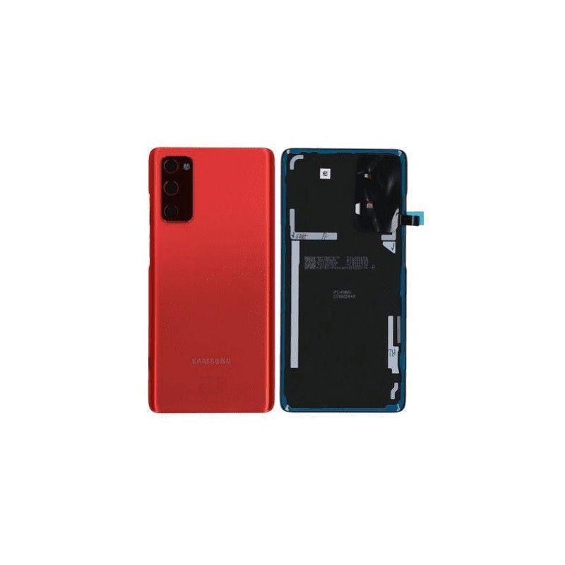 Originál kryt baterie Samsung Galaxy S20 FE SM-G780 - Galaxy S20 FE 5G SM-G781 Cloud červený demontovaný díl
