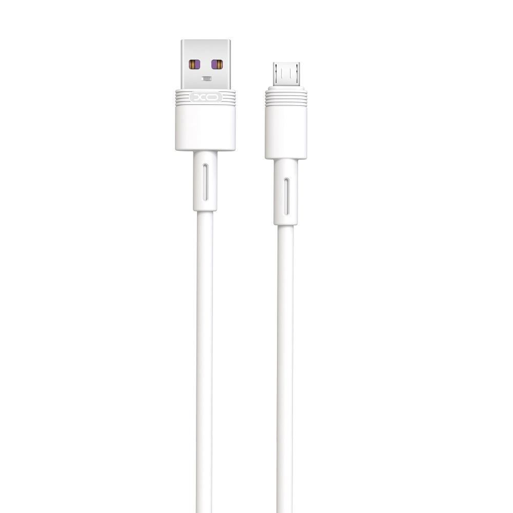XO kabel NB-Q166 USB - Lightning 5A bílý 1.0m