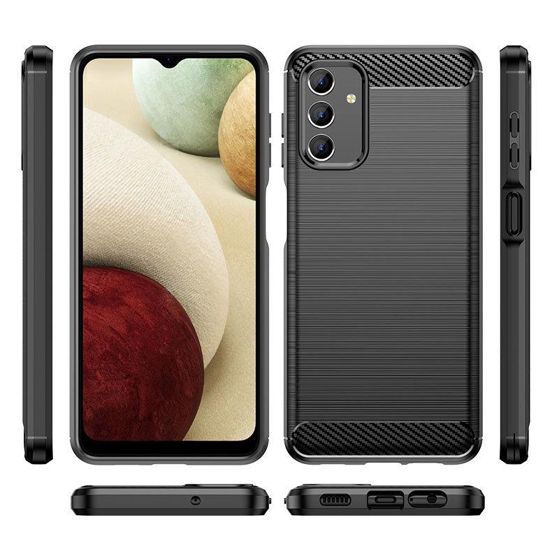 Obal Samsung Galaxy A52 4G - Galaxy A52 5G - Galaxy A52s černý Design carbon