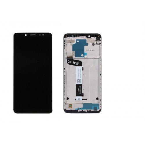 LCD + Dotyková vrstva Xiaomi Redmi Note 5 / Redmi Note 5 Pro černý s rámečkem