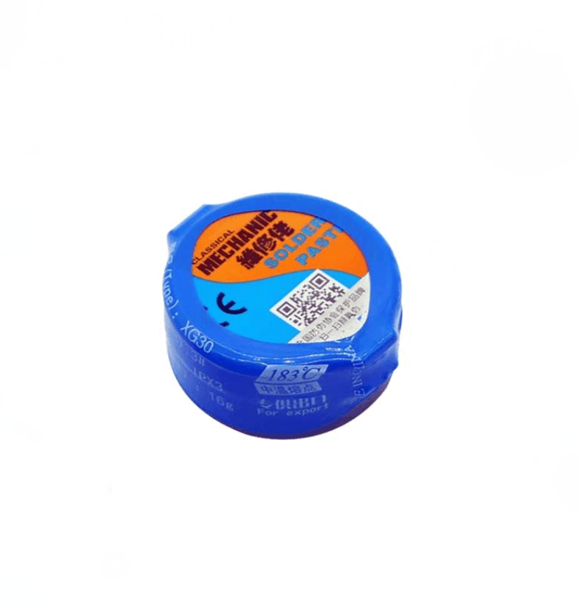 Soldering paste (liquid solder) Mechanic XG-30 with a melting temperature of 183°C - 16g