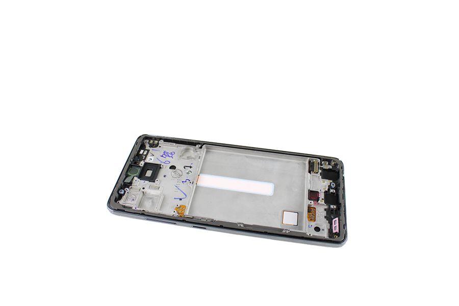 Originál LCD + Dotyková vrstva Samsung Galaxy A52 SM-A525 - Galaxy A52 SM-A526 černá repasovaný díl - vyměněné sklíčko