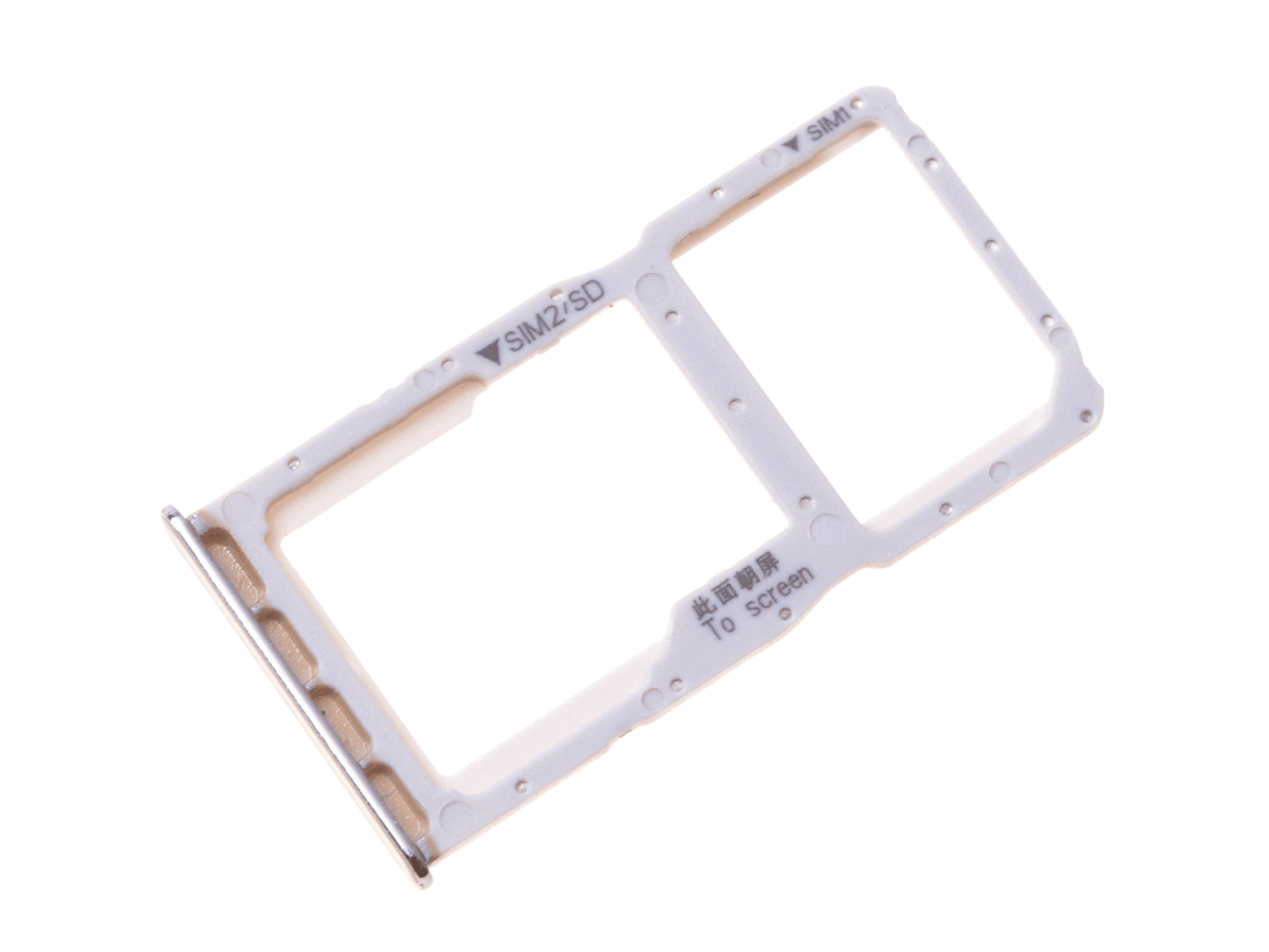 Originál Držák / Slot SIM a SD karty Huawei P30 Lite MAR-L21 bílý