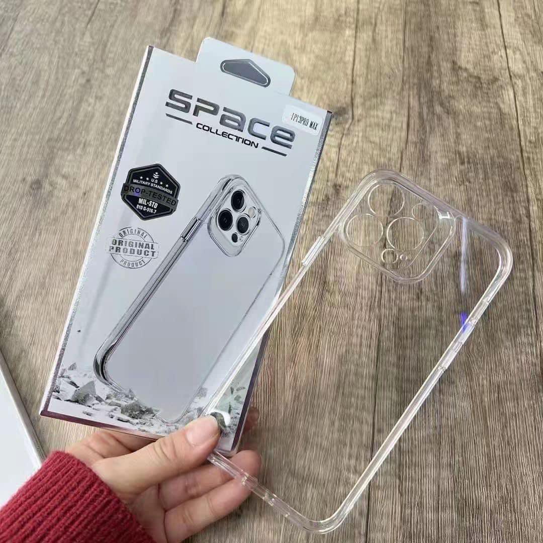 Solidna nakładka etui Drop Protection PC+TPU transparent iPhone 14 Pro Max