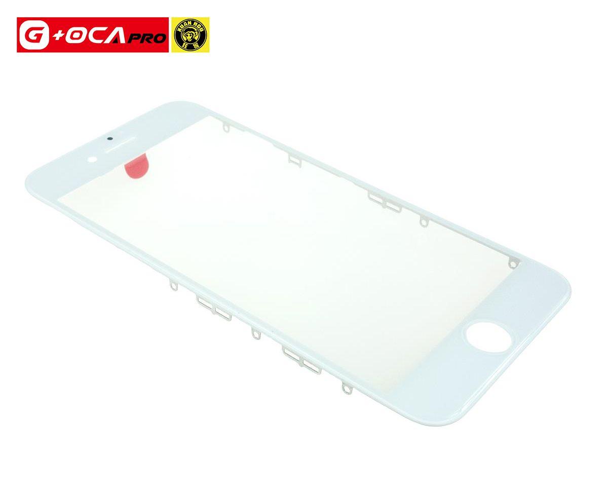 Sklíčko + rámeček + Xuanhou OCA s oleofobním povrchem iPhone 7G bílé