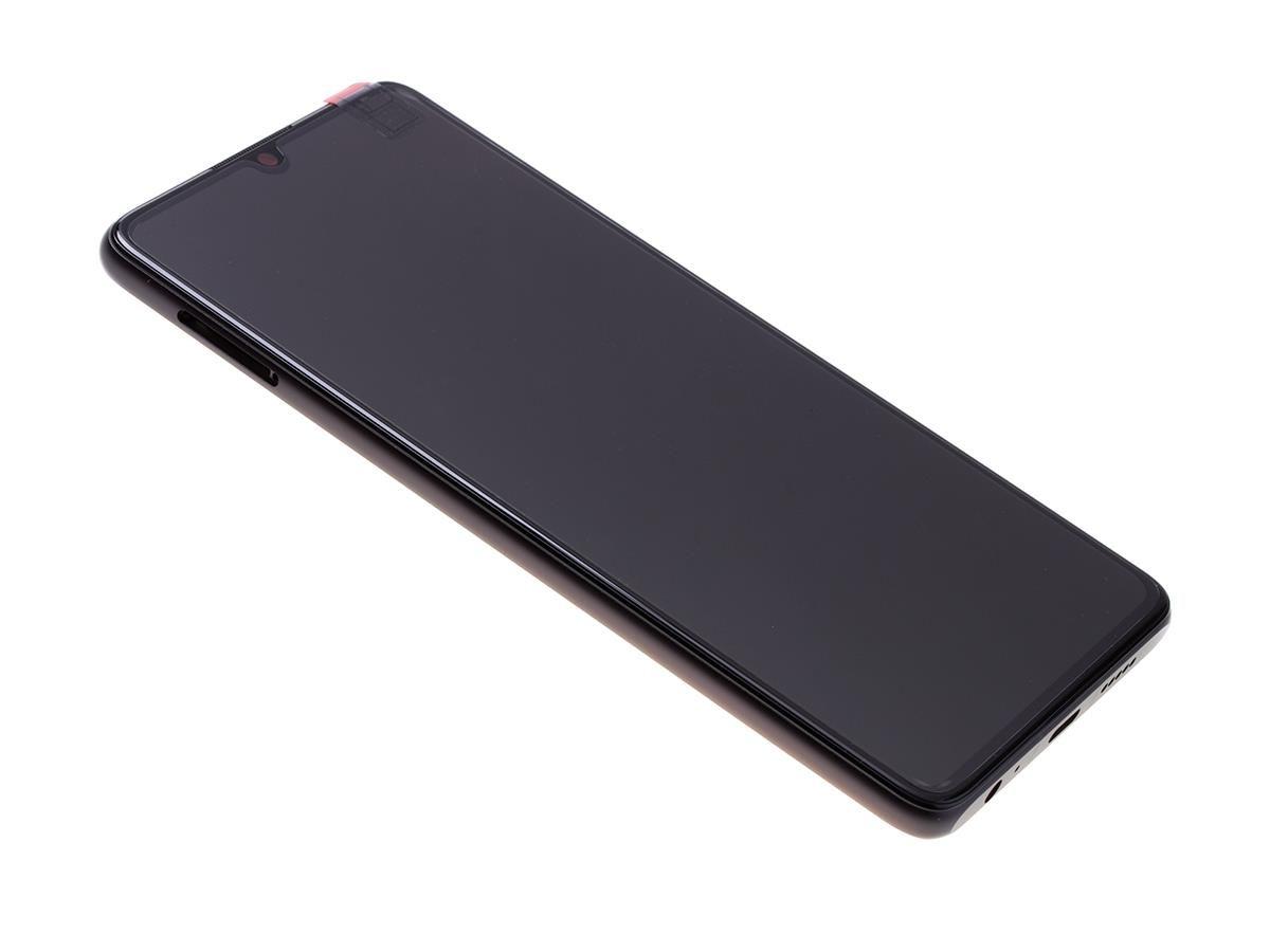 Originál LCD + Dotyková vrstva s baterii Huawei P30 černá new version