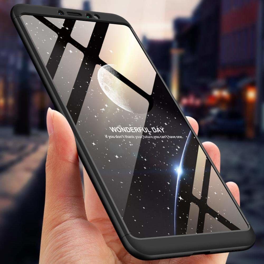360 case Samsung Galaxy A10 black + hard glass