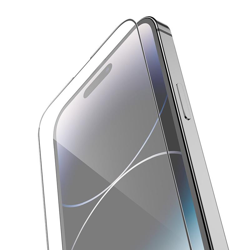 Ochranné tvrzené sklo iPhone 14 Pro Max HOCO G9 celoplošné lepení 5D sada 25 ks.