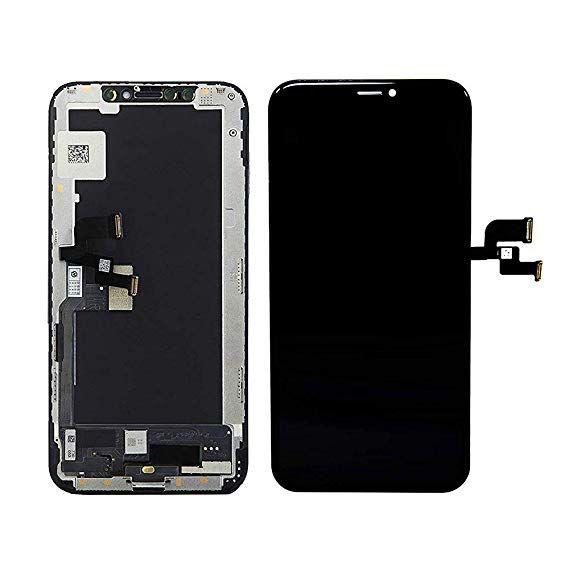 LCD + Dotyková vrstva iPhone XS 6 BIT černá - repasovaný díl - vyměněné sklíčko