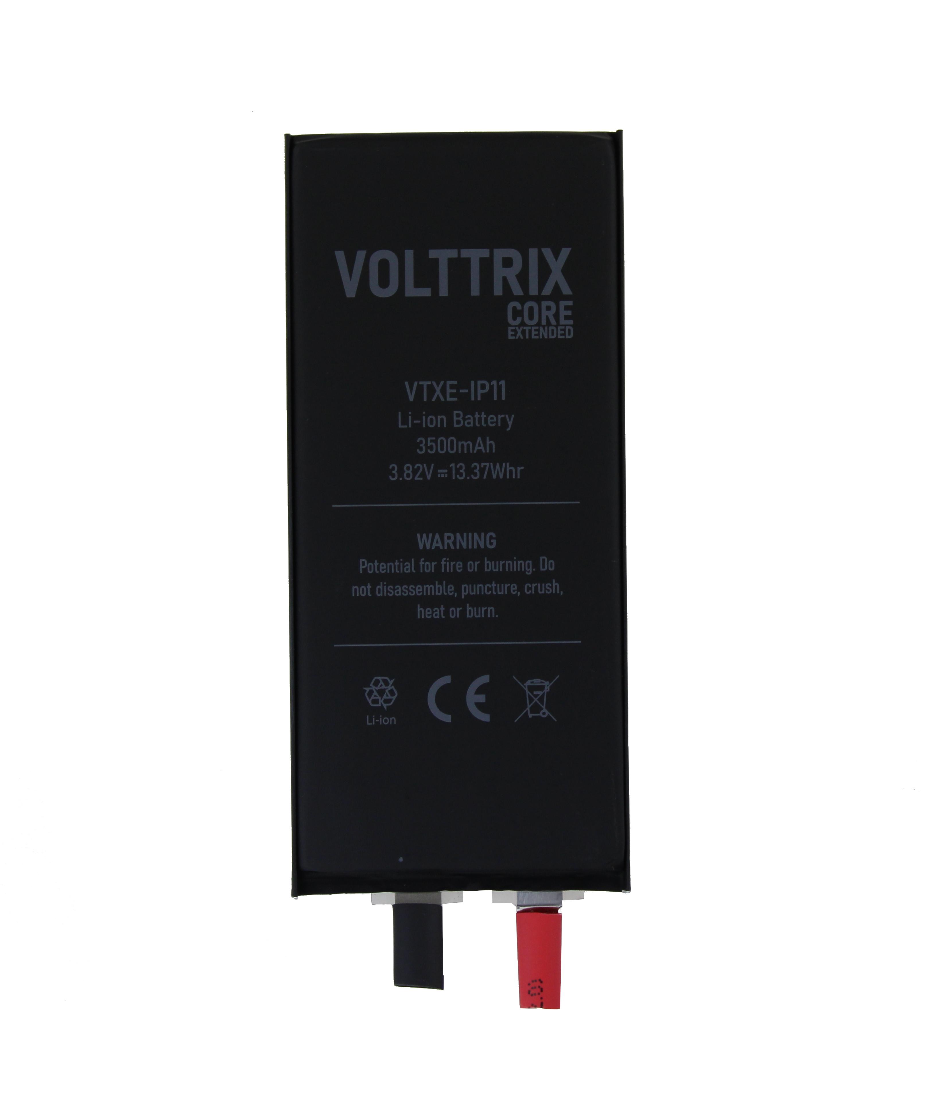 Battery Without Flex Volttrix Core iPhone 11 Extended (Core) 3500 mAh