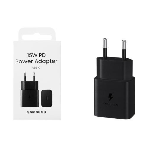 Síťová nabíječka Samsung EP-T1510EWE USB-C 15W Černá blistr