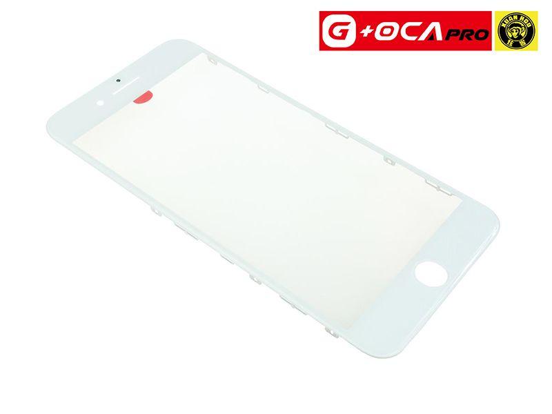 Sklíčko + rámeček + Xuanhou OCA s oleofobním povrchem iPhone 8 Plus bílé