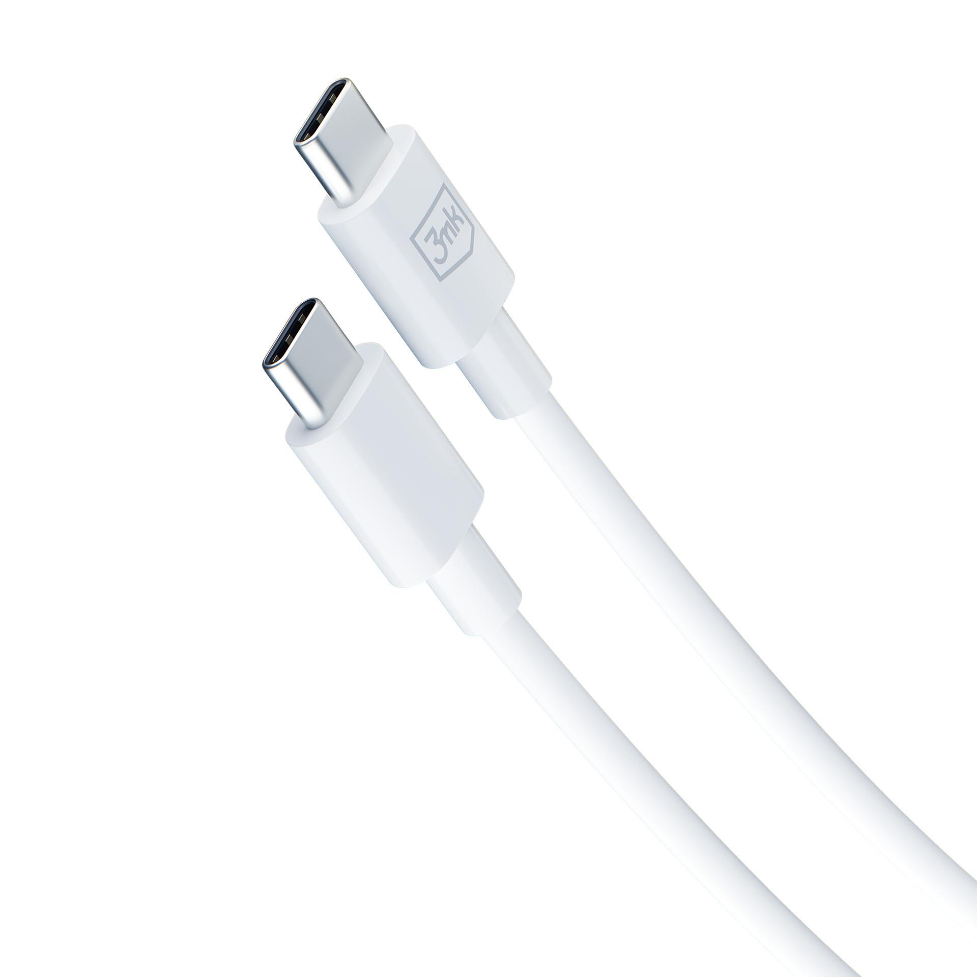 mk Hyper Charger PD QC PPS 25W + 1x USB-C-C cable White