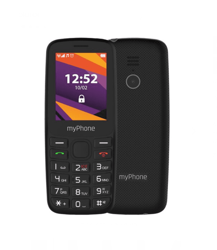 Telefon myPhone 6410 LTE - czarny